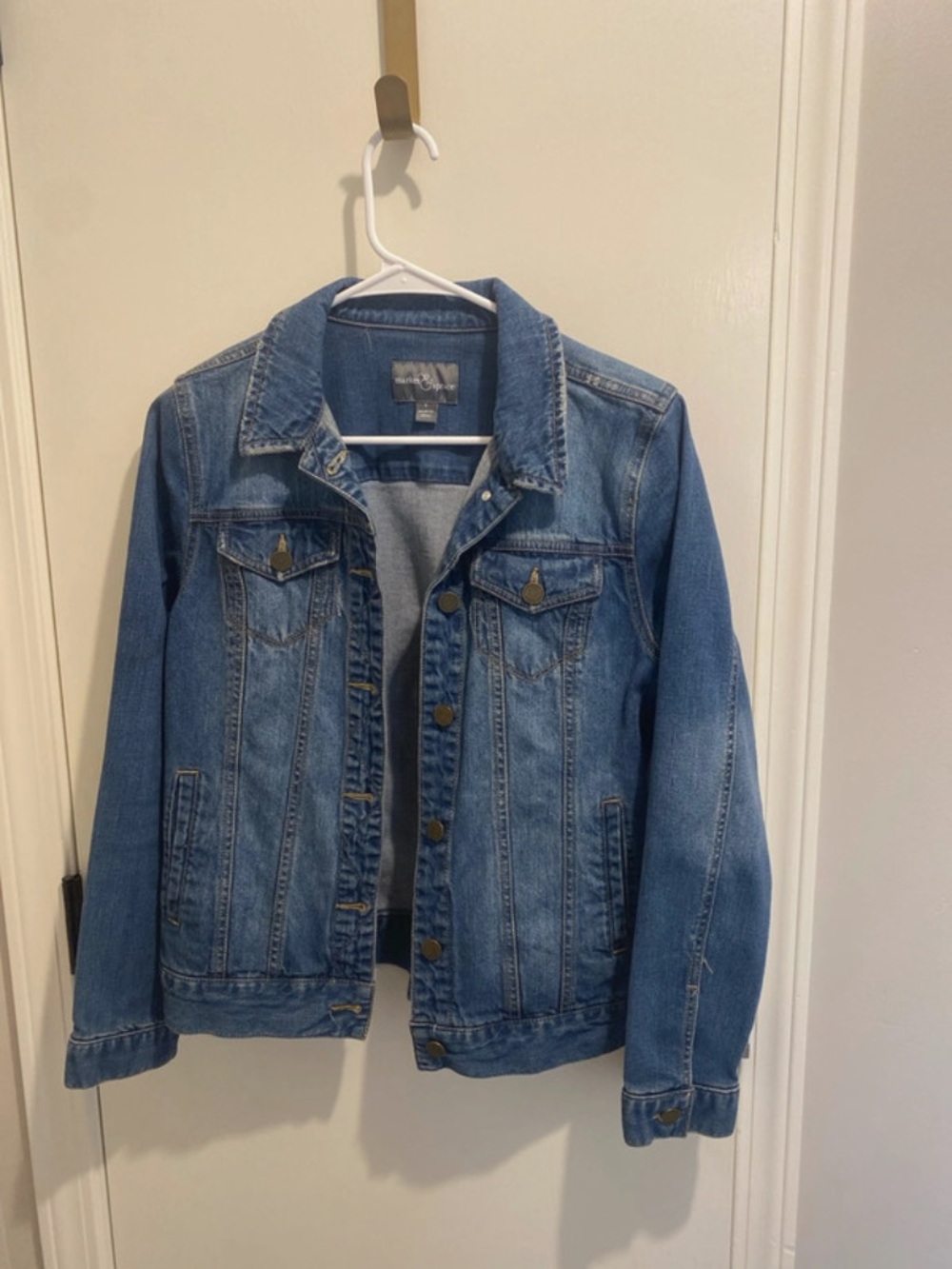 Market & Spruce Light Blue Denim Jacket - Classic Trucker